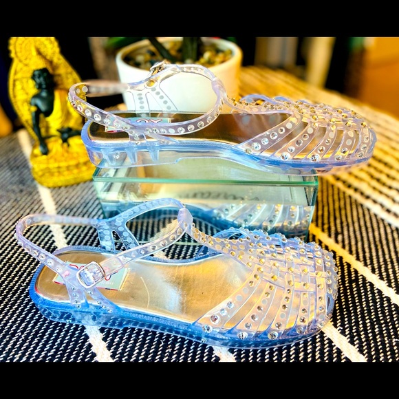 play by jeffrey campbell Shoes - Play by Jeffrey Campbell jelly crystal sandals